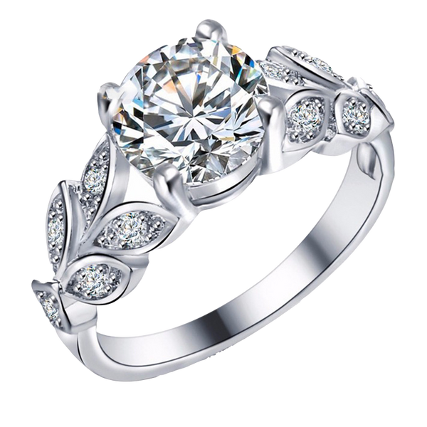 Cubic Zirconia Paved Ring