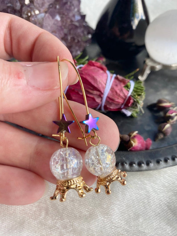 'Crystal Ball' Earrings