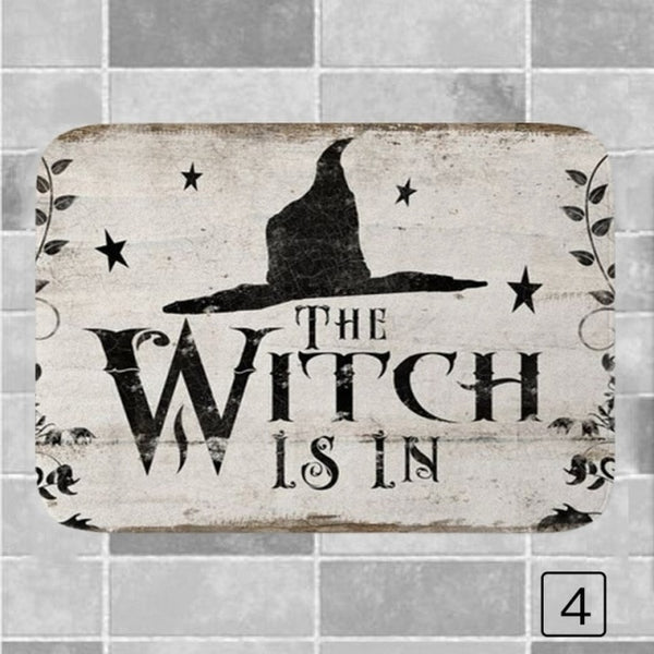 'The Witch Is In' Home Mat