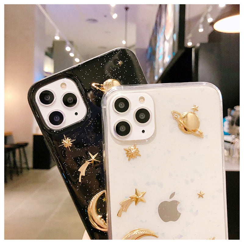 Moon Star Luxury iPhone Case Black Widow Shop Moon Star Luxury iPhone Case Black Widow Shop