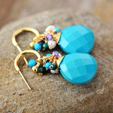 Earrings - Opal / Turquoise