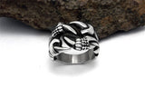 Gothic Dragon Claw Ring