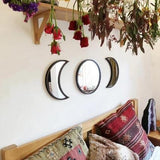 Witchy Moon Phases Wooden Mirrors